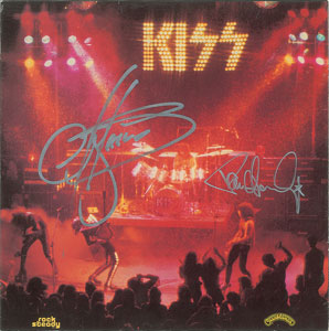 Lot #7035  KISS Signed Album - Image 1