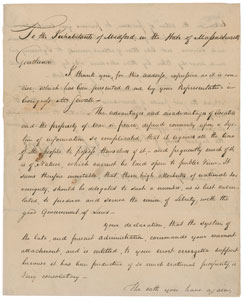 Lot #8004 John Adams 1798 Signed Letter - Image 2