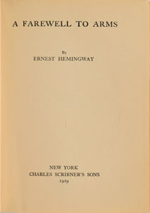 Lot #8123 Ernest Hemingway - Image 2