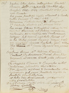 Lot #6033 Joseph Guillotin Document Signed - Image 4