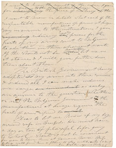 Lot #6053 Samuel Colt Autograph Letter Signed