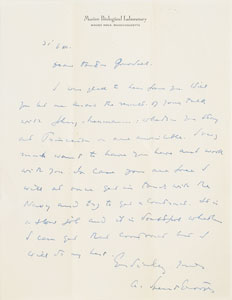 Lot #6026 Erwin Schrodinger, John von Neumann, and Physicists Archive of (10) Letters - Image 3