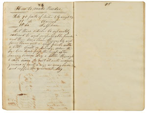 Lot #6090  Directions to Make Rockets Manuscript (1844) - Image 8