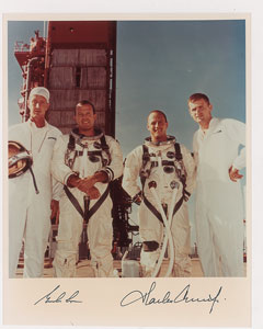 Lot #6293  Gemini 5 Signed Photograph - Image 1