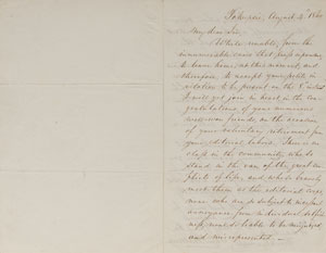 Lot #6067 Samuel F. B. Morse Autograph Letter