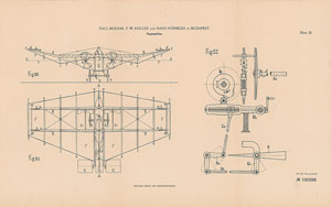 Lot #6222  German Aviation Patent: Molnar, Rogler, and Horbiger - Image 4