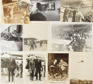 Lot #6226 Charles Lindbergh Group of (10) Photographs - Image 1