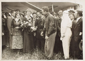 Lot #6210 Amelia Earhart Original Photograph
