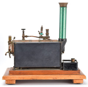 Lot #6178 Antique Steam Engine Model - Image 3