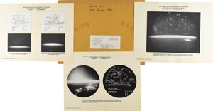 Lot #6255 Buzz Aldrin Personally-Owned and Annotated Photographs - Image 1