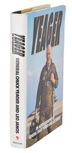 Lot #6244 Chuck Yeager Signed Book - Image 2