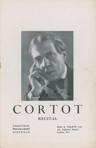 Lot #483 Alfred Cortot - Image 2