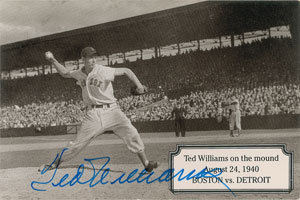 Lot #759 Ted Williams
