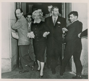 Lot #676 Marilyn Monroe and Joe DiMaggio