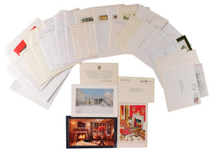 Lot #188  White House Christmas Cards