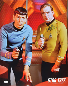 Lot #693  Star Trek: Shatner and Nimoy - Image 1