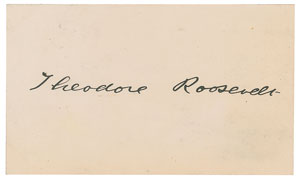 Lot #173 Theodore Roosevelt - Image 1