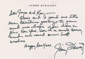 Lot #694 James Stewart - Image 2