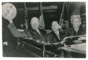 Lot #182 Harry S. Truman and Carlos Romulo - Image 1