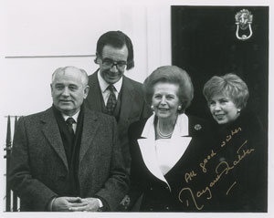 Lot #337 Margaret Thatcher - Image 1