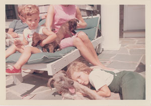 Lot #70  Kennedy Family 1963 Original Photograph