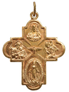 Lot #8 John F. Kennedy, Jr. French Cruciform Medal - Image 1
