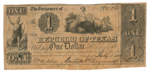 Lot #325  Texas: Currency - Image 1