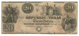 Lot #329  Texas: Currency - Image 1