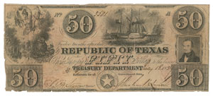 Lot #330  Texas: Currency - Image 1