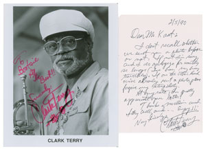 Lot #577 Clark Terry - Image 1