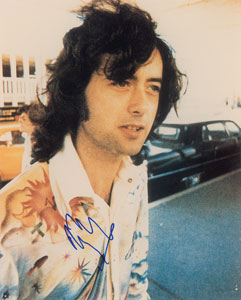 Lot #604  Led Zeppelin: Jimmy Page