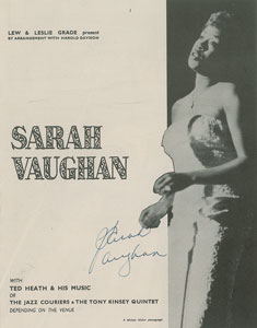 Lot #578 Sarah Vaughan - Image 1