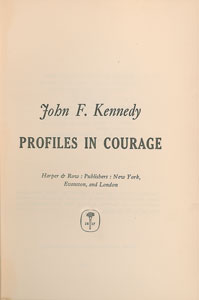 Lot #24 John F. Kennedy Signed Book - Image 2
