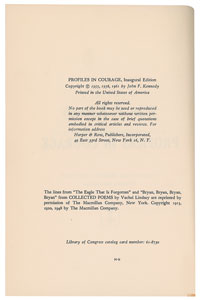 Lot #24 John F. Kennedy Signed Book - Image 3