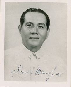 Lot #266  Filipino Presidents - Image 1