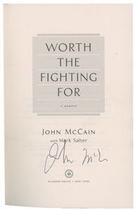 Lot #288 John McCain - Image 1