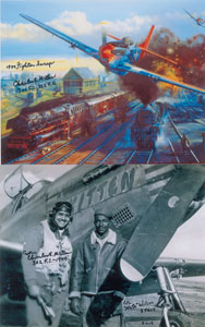 Lot #383  Tuskegee Airmen: Charles McGee - Image 1