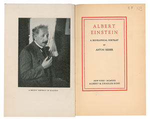 Lot #212 Albert Einstein - Image 2