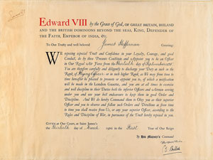 Lot #279  King Edward VIII - Image 1