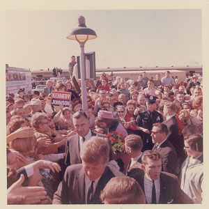 Lot #82 John F. Kennedy November 22, 1963 Original Photograph by Cecil Stoughton - Image 1