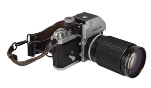 Lot #50 Jacqueline Kennedy's Nikon 35mm Camera