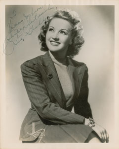Lot #663 Betty Grable - Image 1