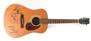 Lot #6058  Buffalo Springfield Signed Guitar - Image 1