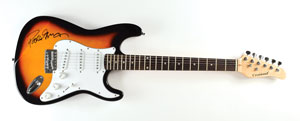 Lot #6080 Peter Frampton Signed Guitar
