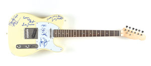Lot #6128  Sly and the Family Stone Signed Guitar - Image 1