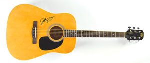 Lot #6139  Wilco: Jedd Tweedy Signed Guitar - Image 1