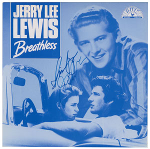 Lot #6421 Jerry Lee Lewis Signed Album - Image 1