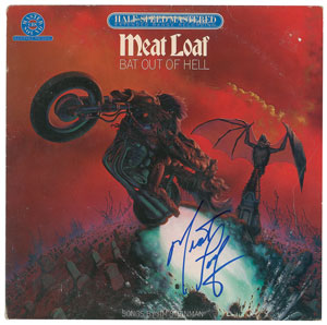 Lot #6270  Meat Loaf Signed Album