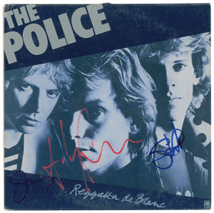 Lot #6282 The Police Signed Album - Image 1