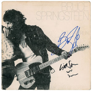 Lot #6304 Bruce Springsteen Signed Album